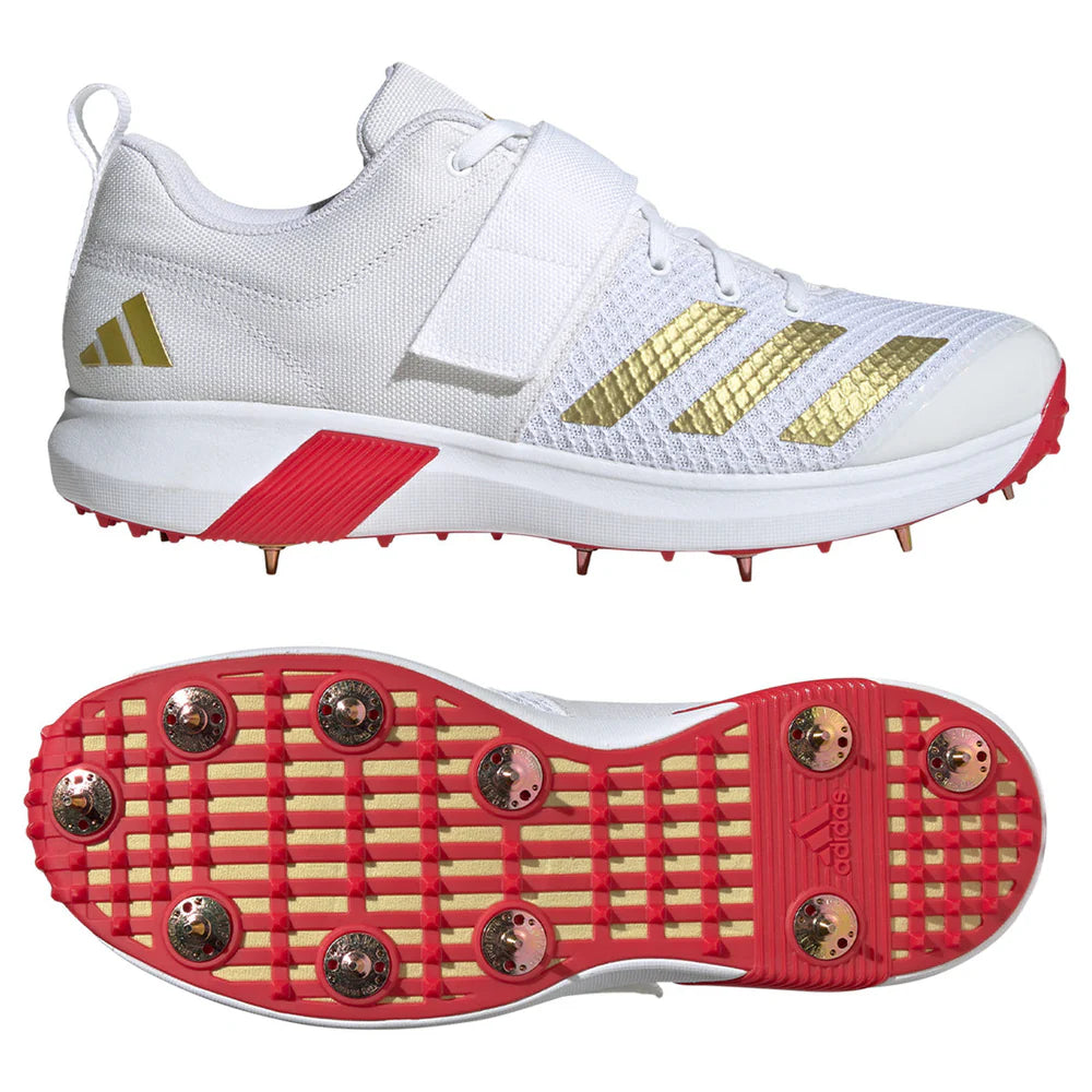 Adidas adipower Vector Gold Cricket Shoes