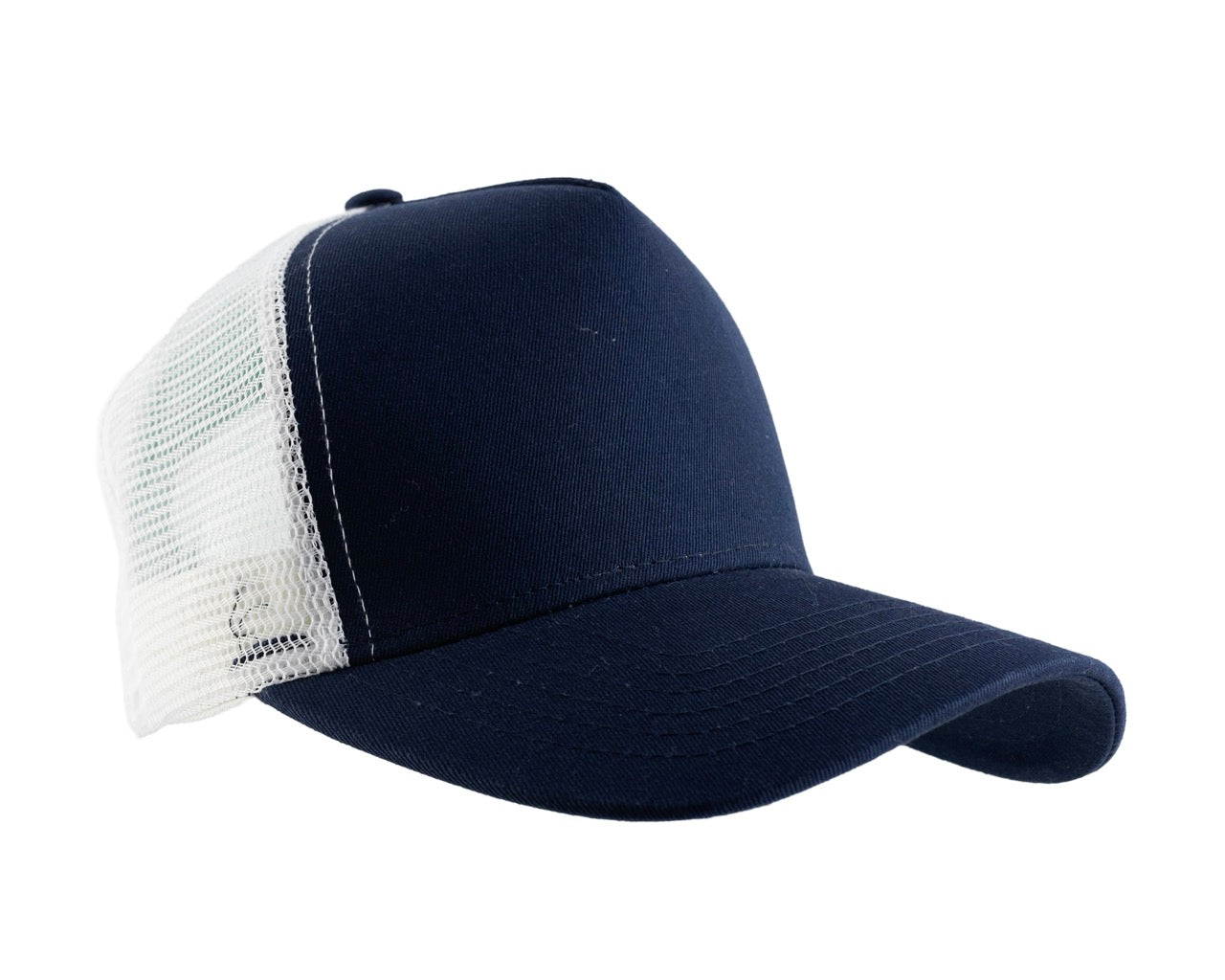 Cotton Twill 5 Panel Trucker Cap