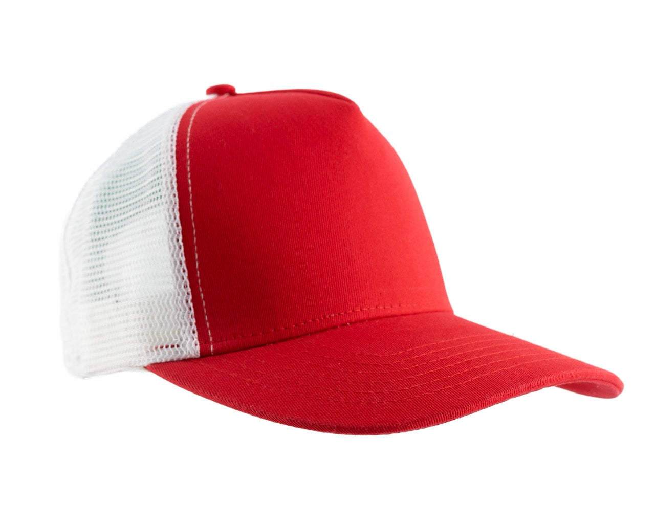 Cotton Twill 5 Panel Trucker Cap