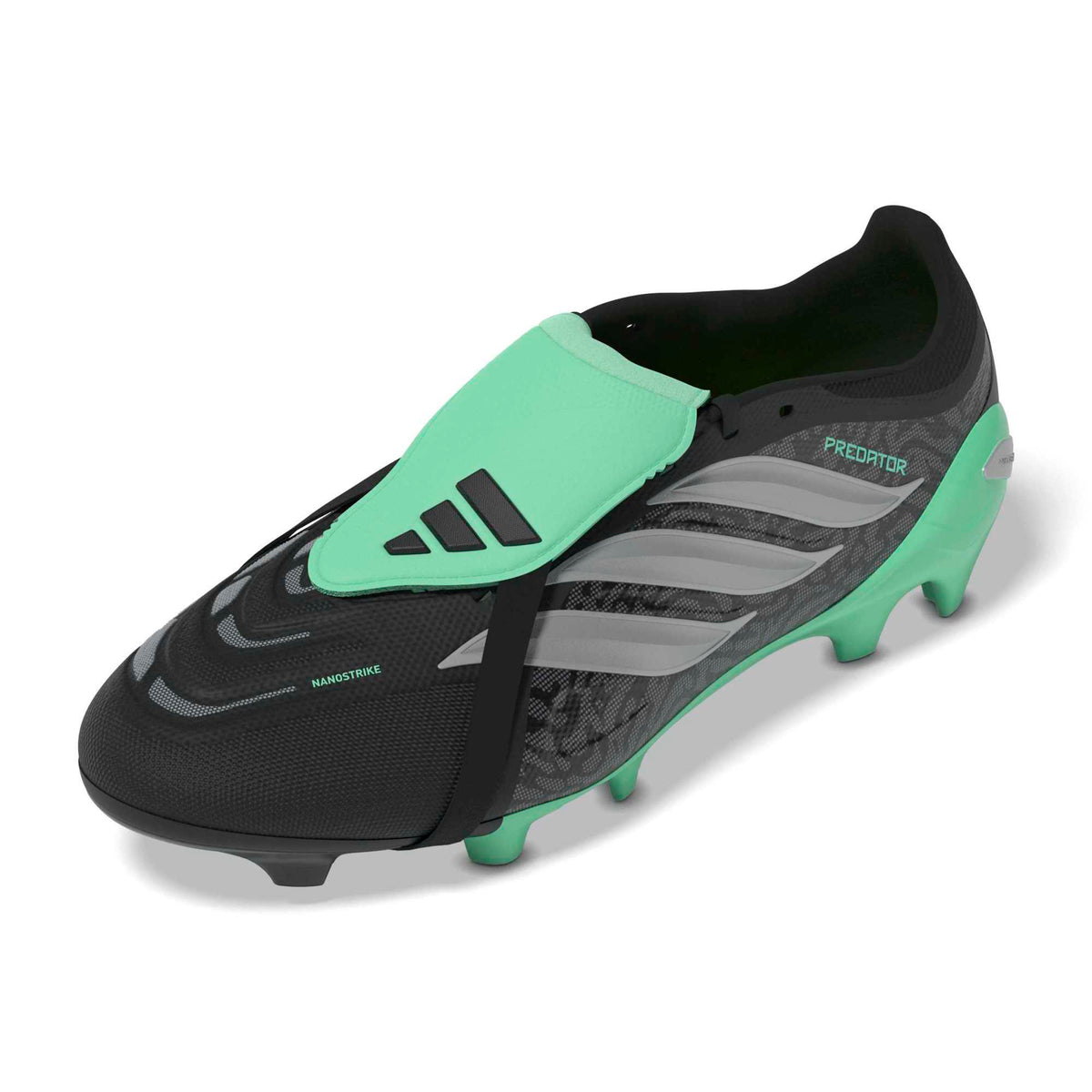 Adidas Predator League Fold-Over Tongue Firm Ground Football Boots - Side Lateral Left View