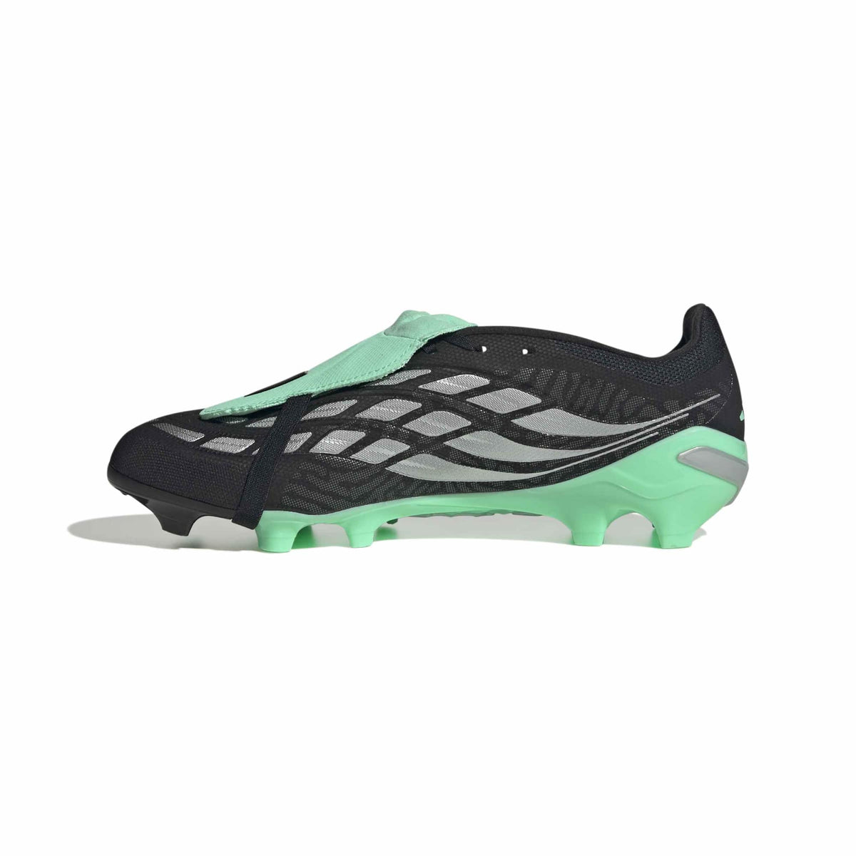 Adidas Predator League Fold-Over Tongue Firm Ground Football Boots - Side Medial Center View