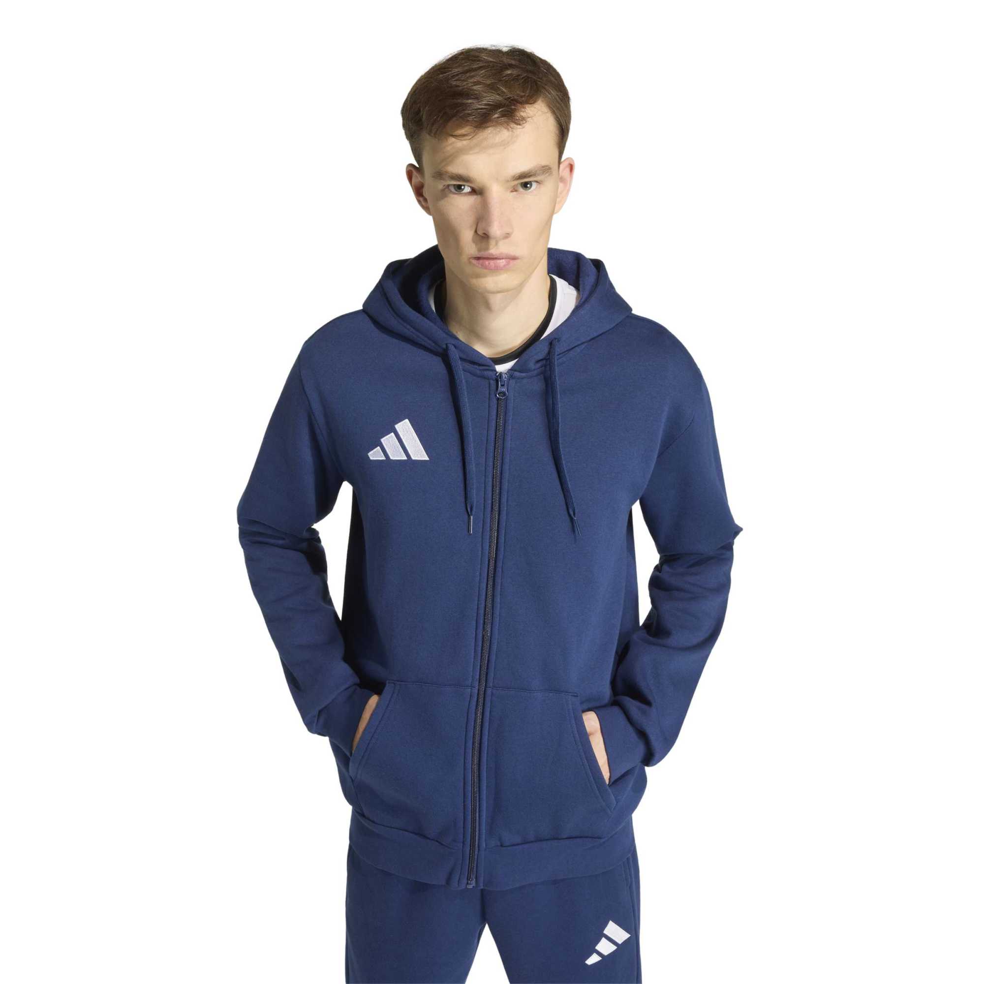 Adidas Entrada 26 Full Zip Hoodie