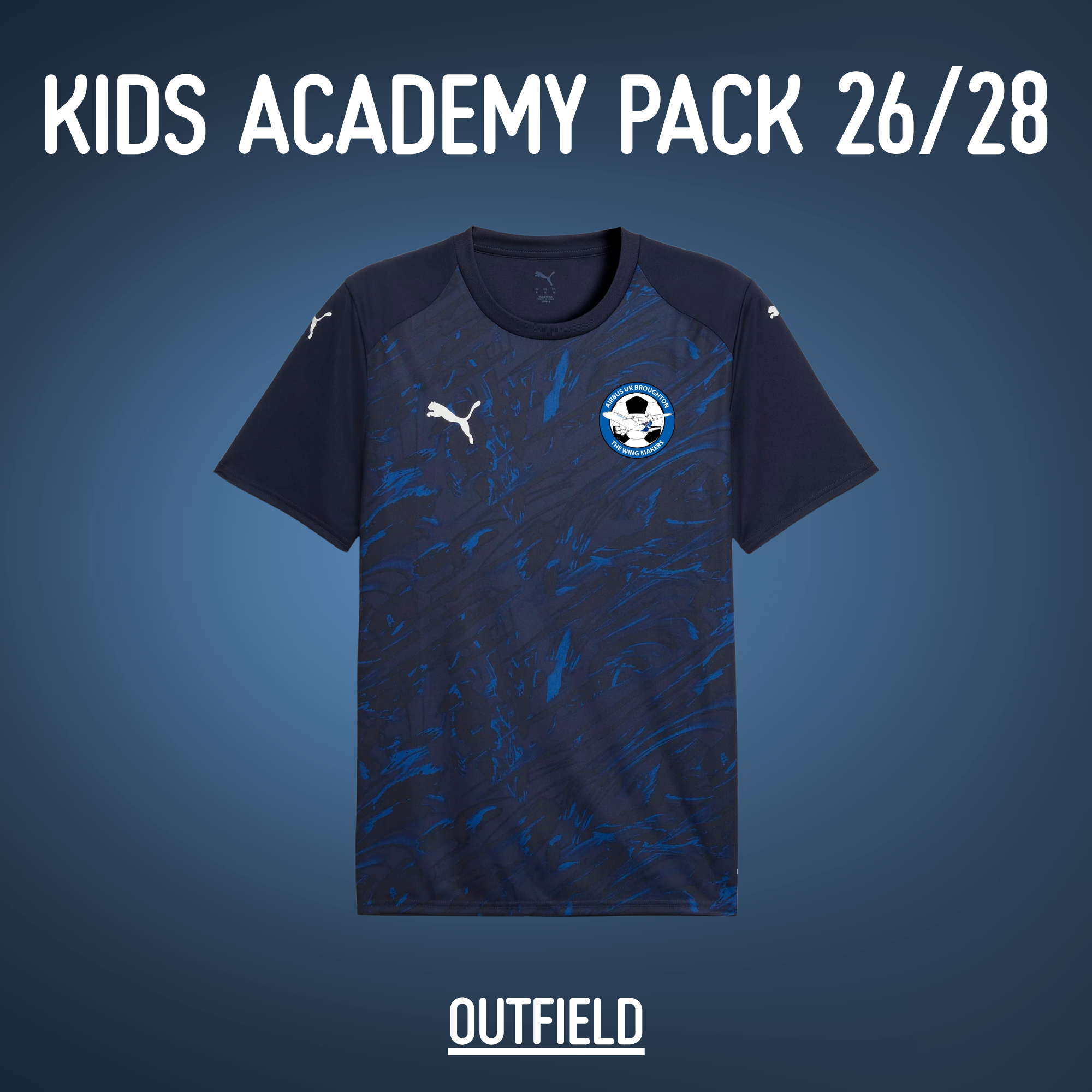 Airbus Academy Kids Outfield Pack 26/28