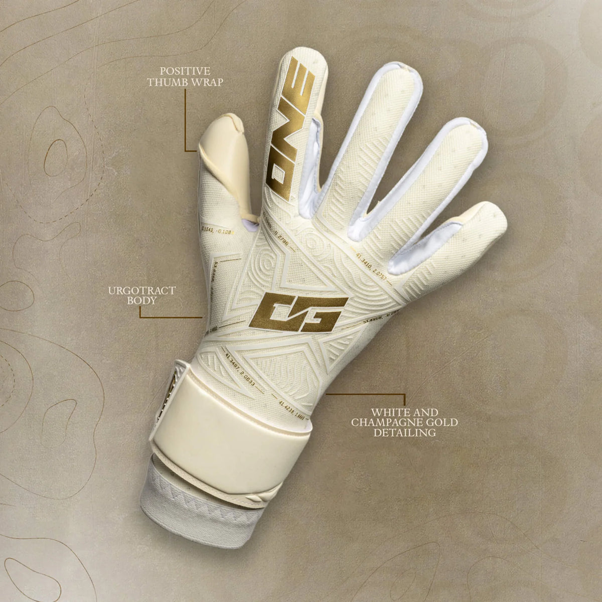 One Glove David Raya OG1 Oro Vortex Cut