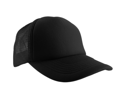 Foam Front & Peak 5 Panel Trucker Cap