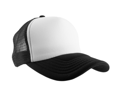 Foam Front & Peak 5 Panel Trucker Cap