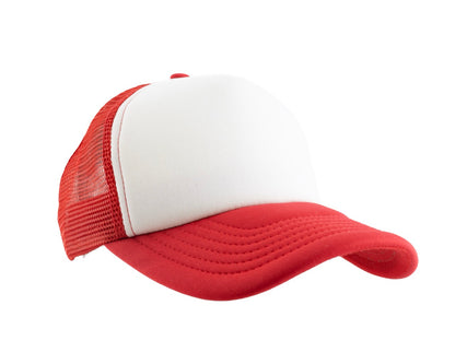 Foam Front & Peak 5 Panel Trucker Cap - Queensferry Sports