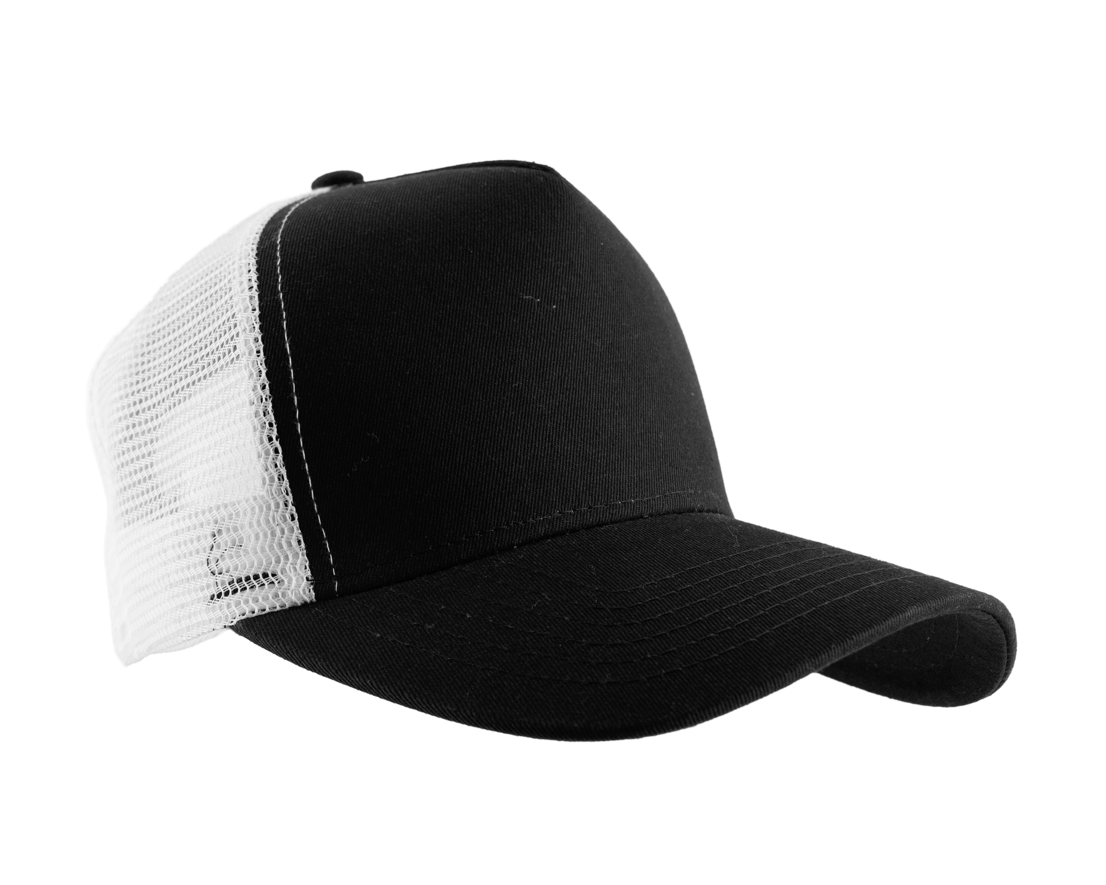 Cotton Twill 5 Panel Trucker Cap