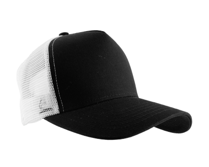 Cotton Twill 5 Panel Trucker Cap - Queensferry Sports