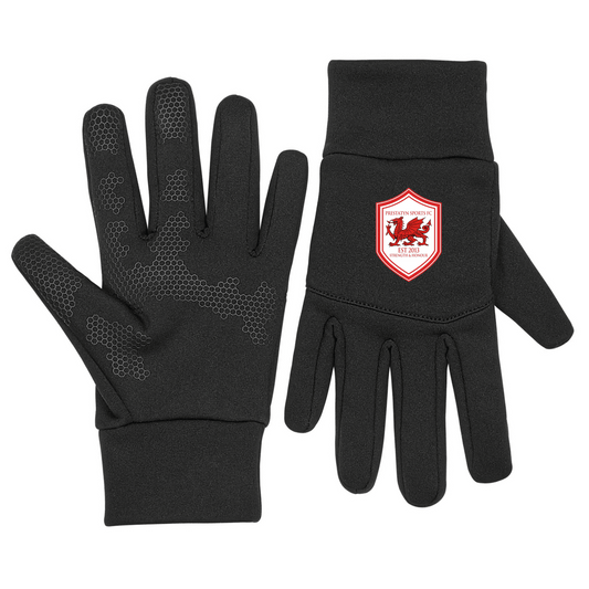 Prestatyn Sports Players Tech Gloves