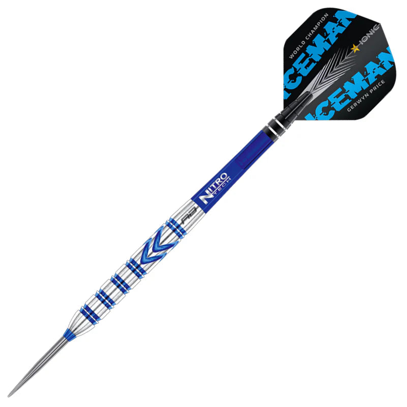 Gerwyn Price Blue Originals 90% Tungsten Steel Tip Darts