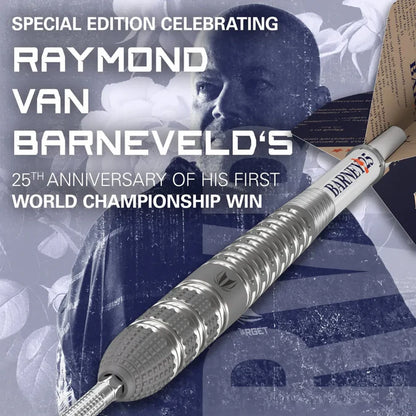 Raymond Van Barneveld 'Barney 25' 95% Tungsten Steel Tip Darts
