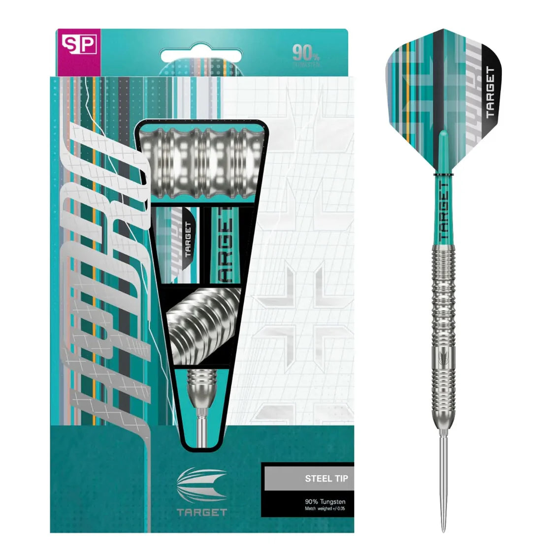 Hydro 01 90% Tungsten Steel Tip Darts