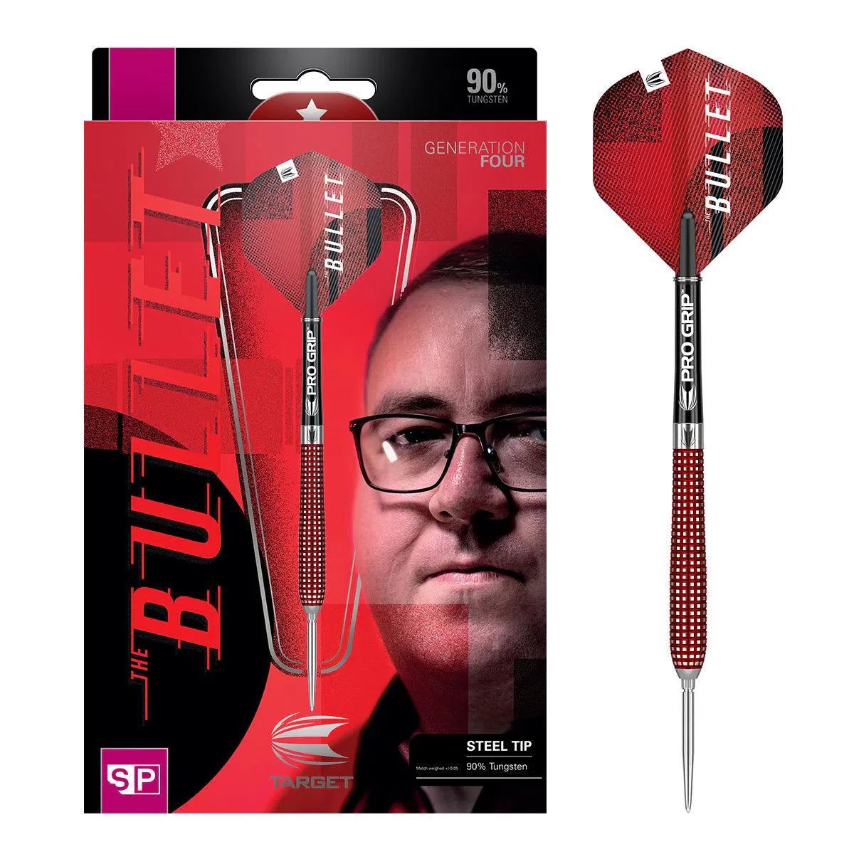 Stephen Bunting Generation 4 90% Tungsten Steel Tip Darts