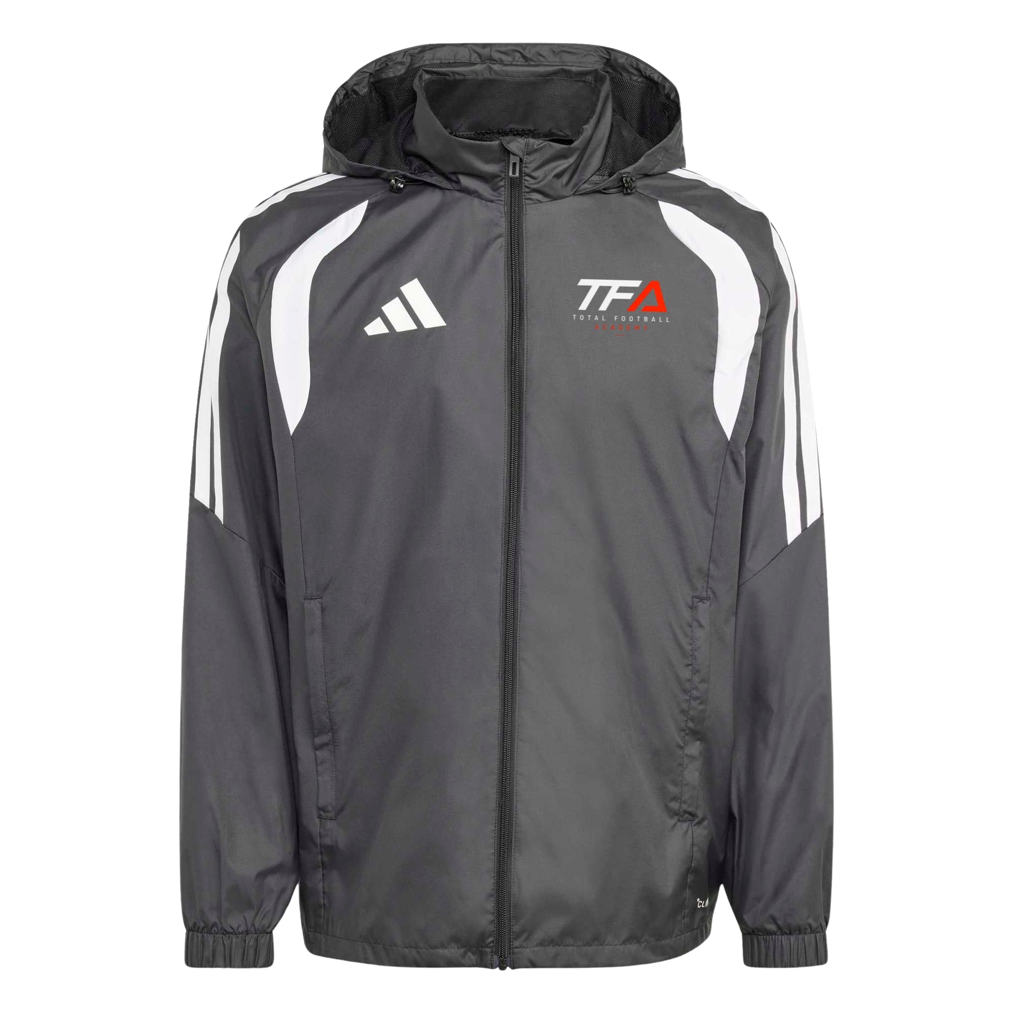 Total Football Academy Players Windbreaker