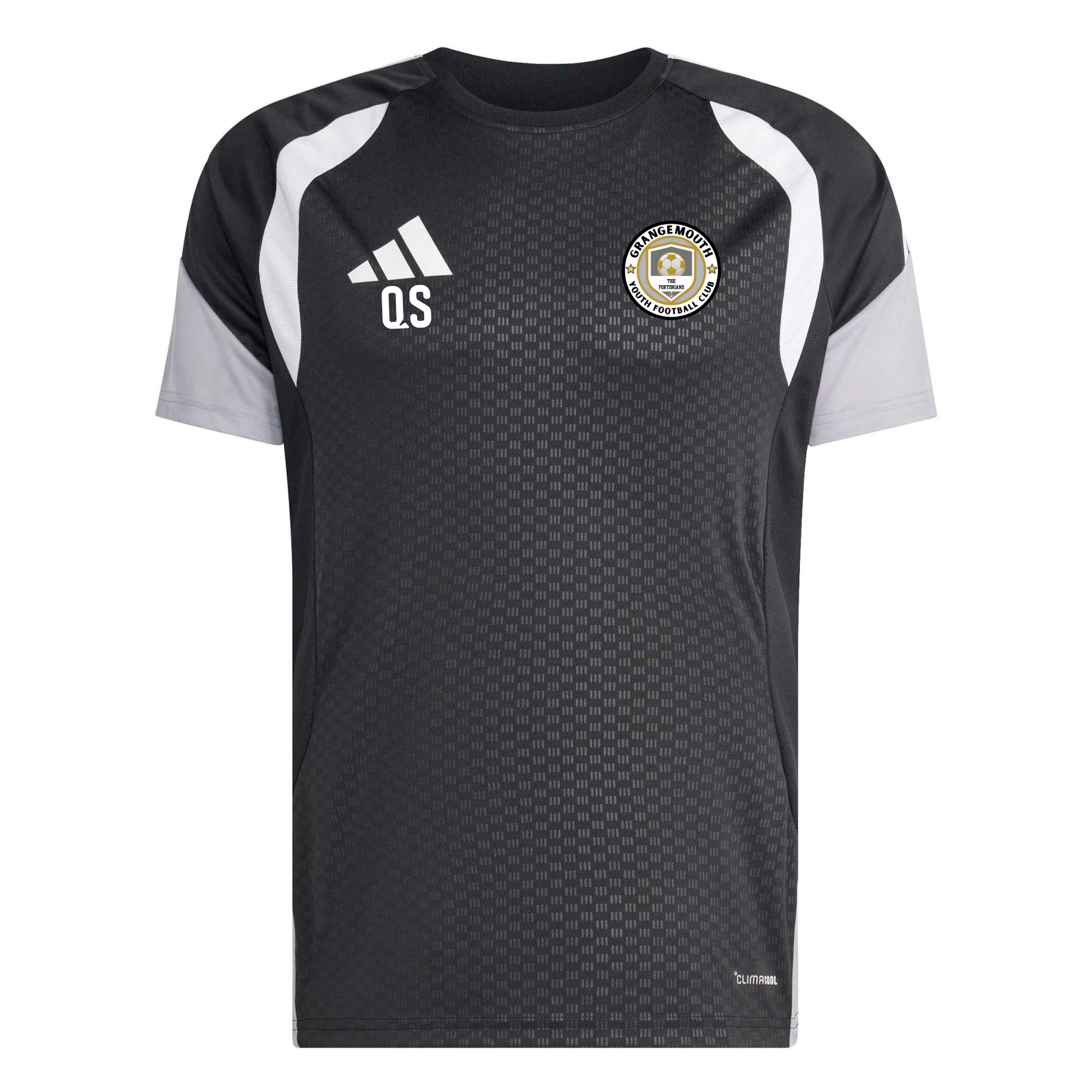 Grangemouth Youth FC Players Training T-Shirt - Queensferry Sports