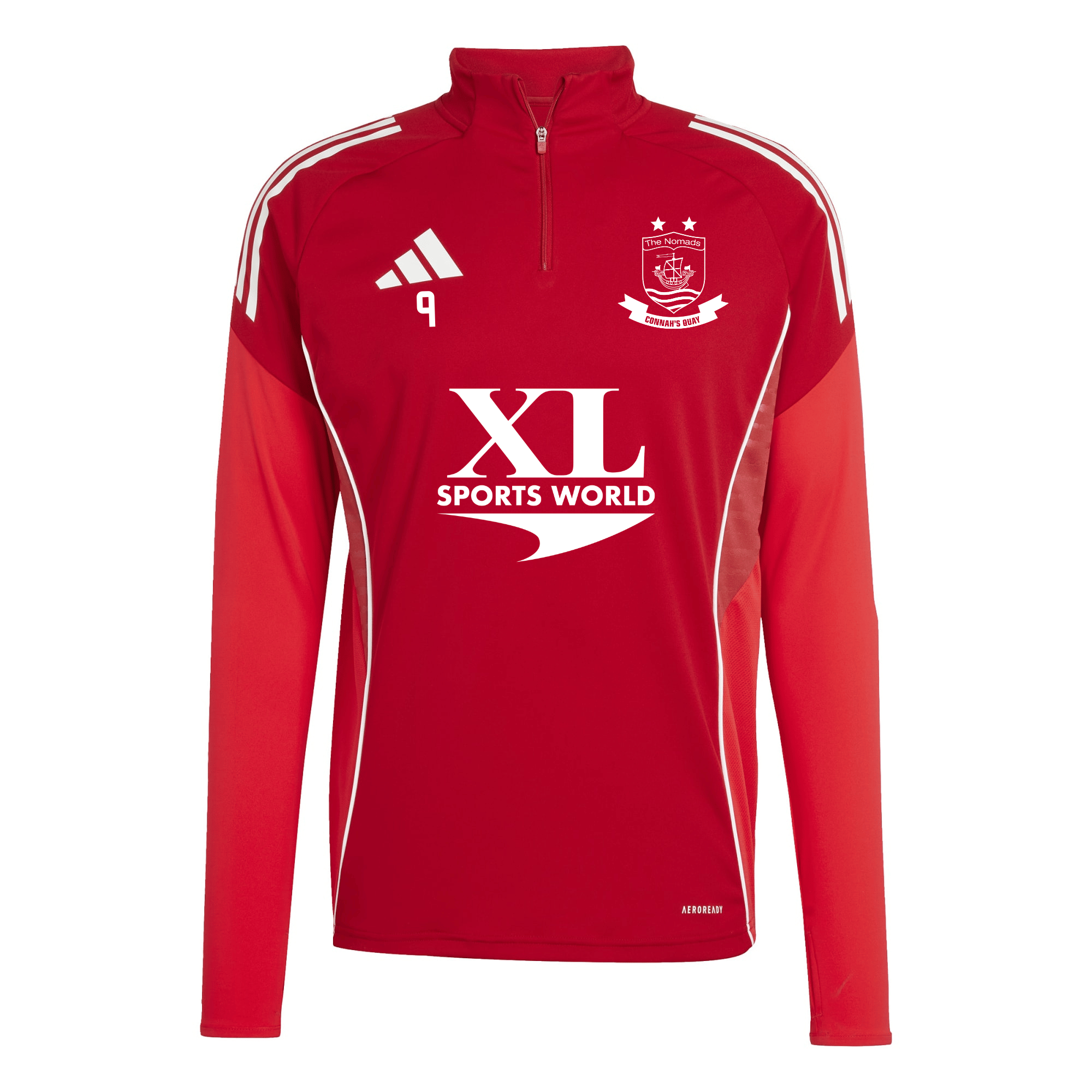 Connah's Quay Nomads 2025/26 1/4 Zip Training Top
