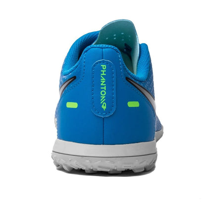 NIKE Kids PHANTOM GT CLUB TF blue/silver - Queensferry Sports