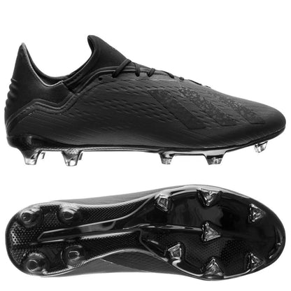Adidas X 18.2 FG Black Football Boots