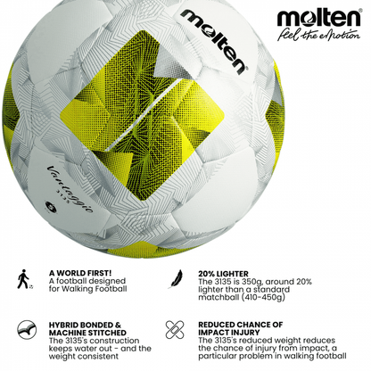 Molten Vantaggio 3135 Lightweight Walking Football - Queensferry Sports