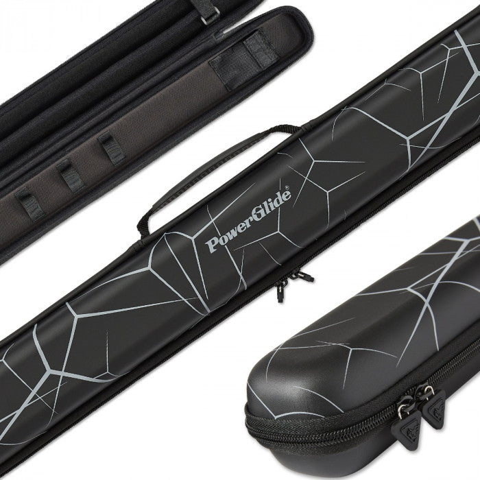 PowerGlide 2 Piece Svartur Noir Cue Case