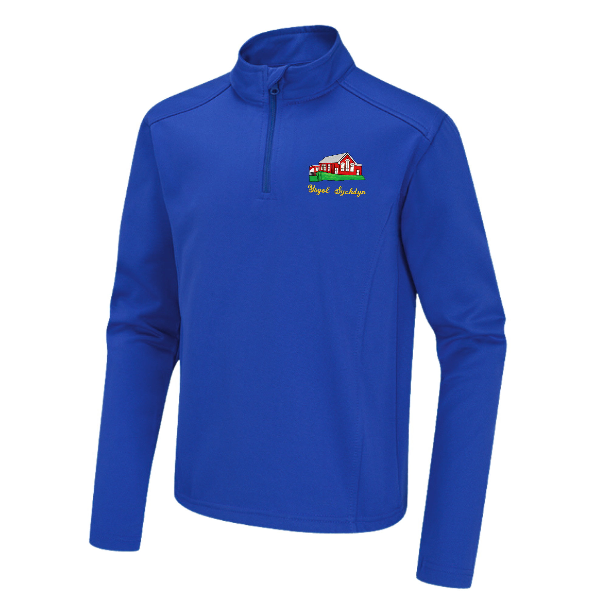 Ysgol Sychdyn 1/4 Zip Top - Queensferry Sports