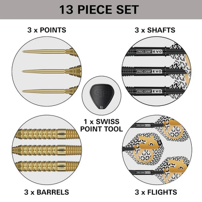 Target Bolide Envy 02 90% Tungsten Steel Tip Darts