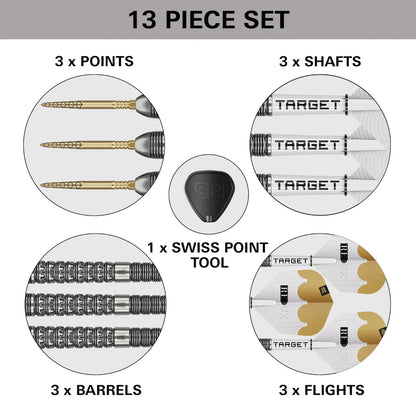 Redux 03 90% Tungsten Steel Tip Darts - Queensferry Sports