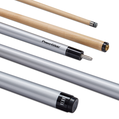 PowerGlide Verve Silver Carbon Maple Pool Cue