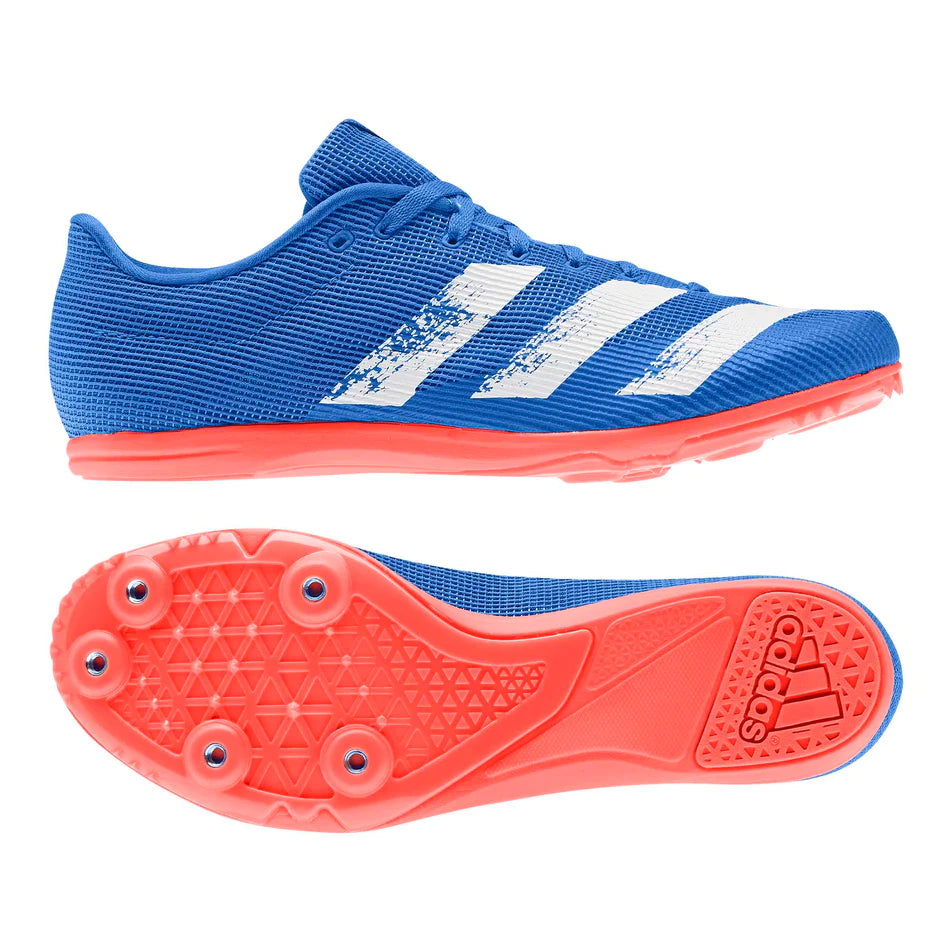 Adidas Allroundstar Junior Running Spikes - Blue