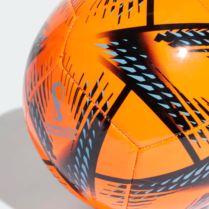 Adidas FIFA World Cup 2022 Al Rihla Club Orange Football - Size 5