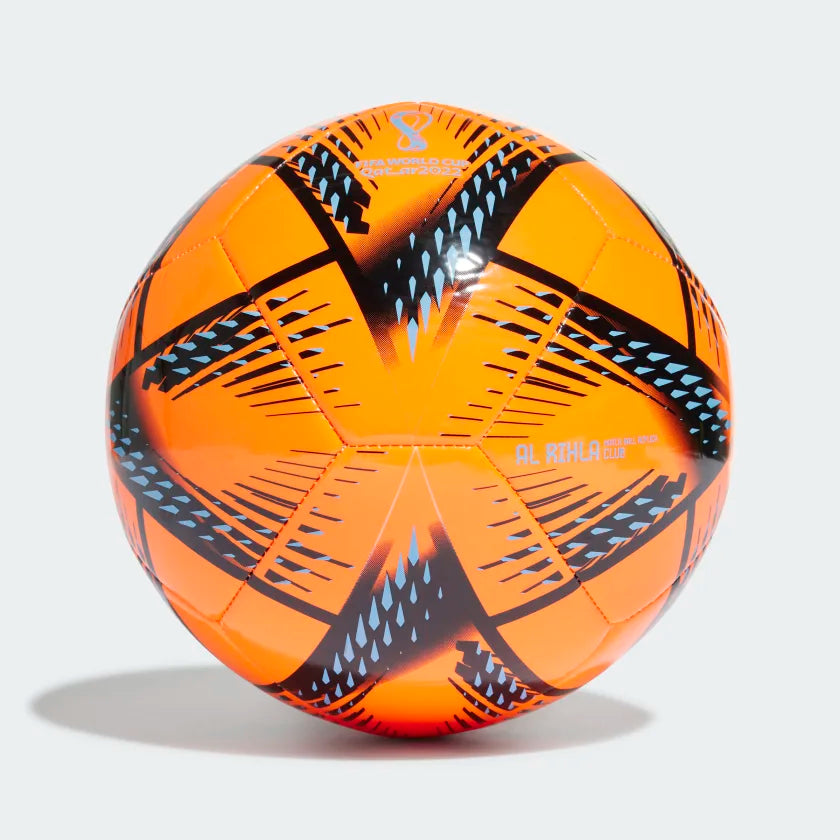 Adidas FIFA World Cup 2022 Al Rihla Club Orange Football - Size 5