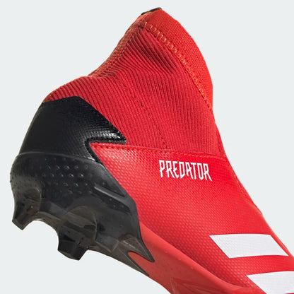 Adidas Predator 203 FG Kids Football Boots Red Queensferry Sports