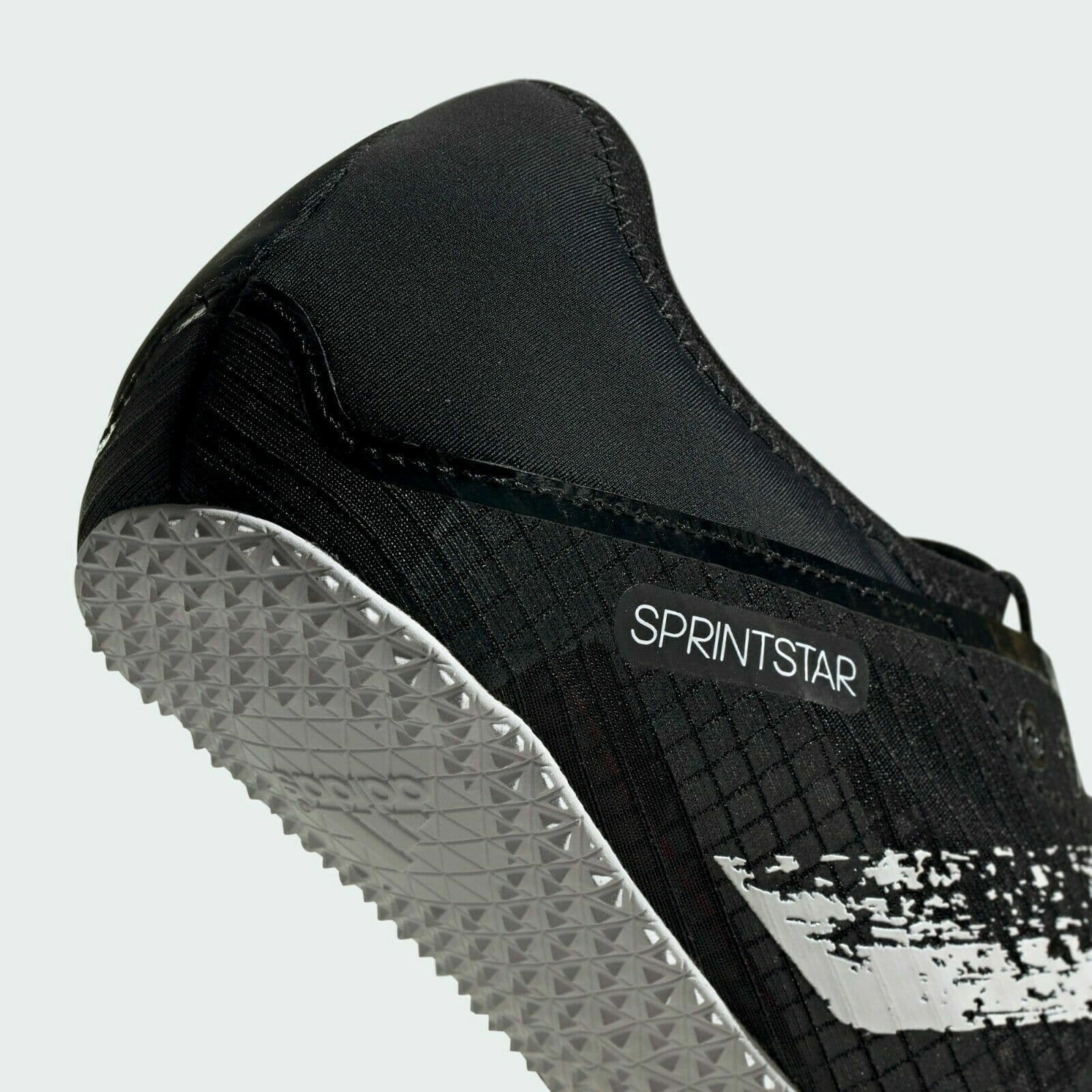 Adidas Sprintstar Running Spikes - Black
