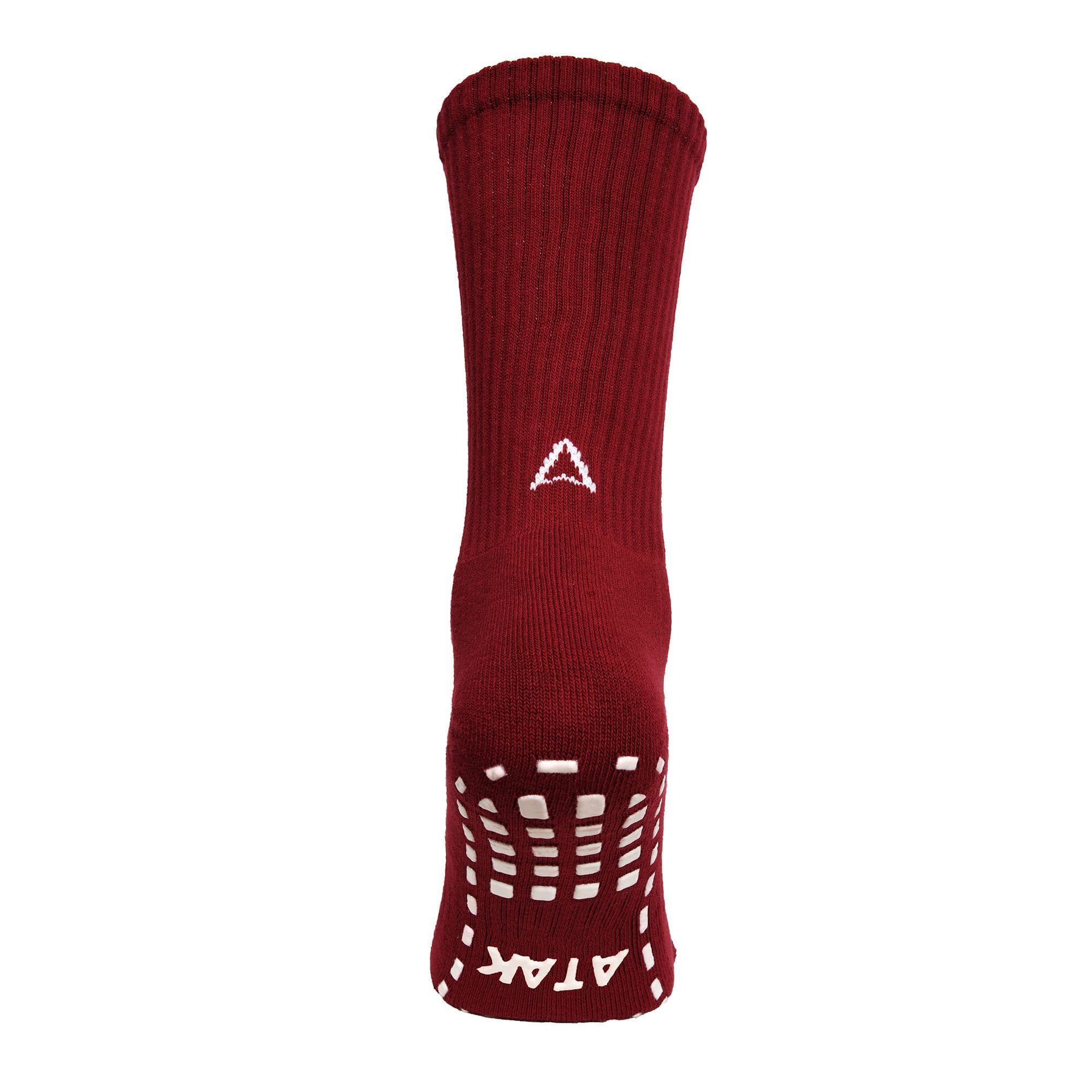 Atak Shox Mid-Leg Grip Socks Maroon