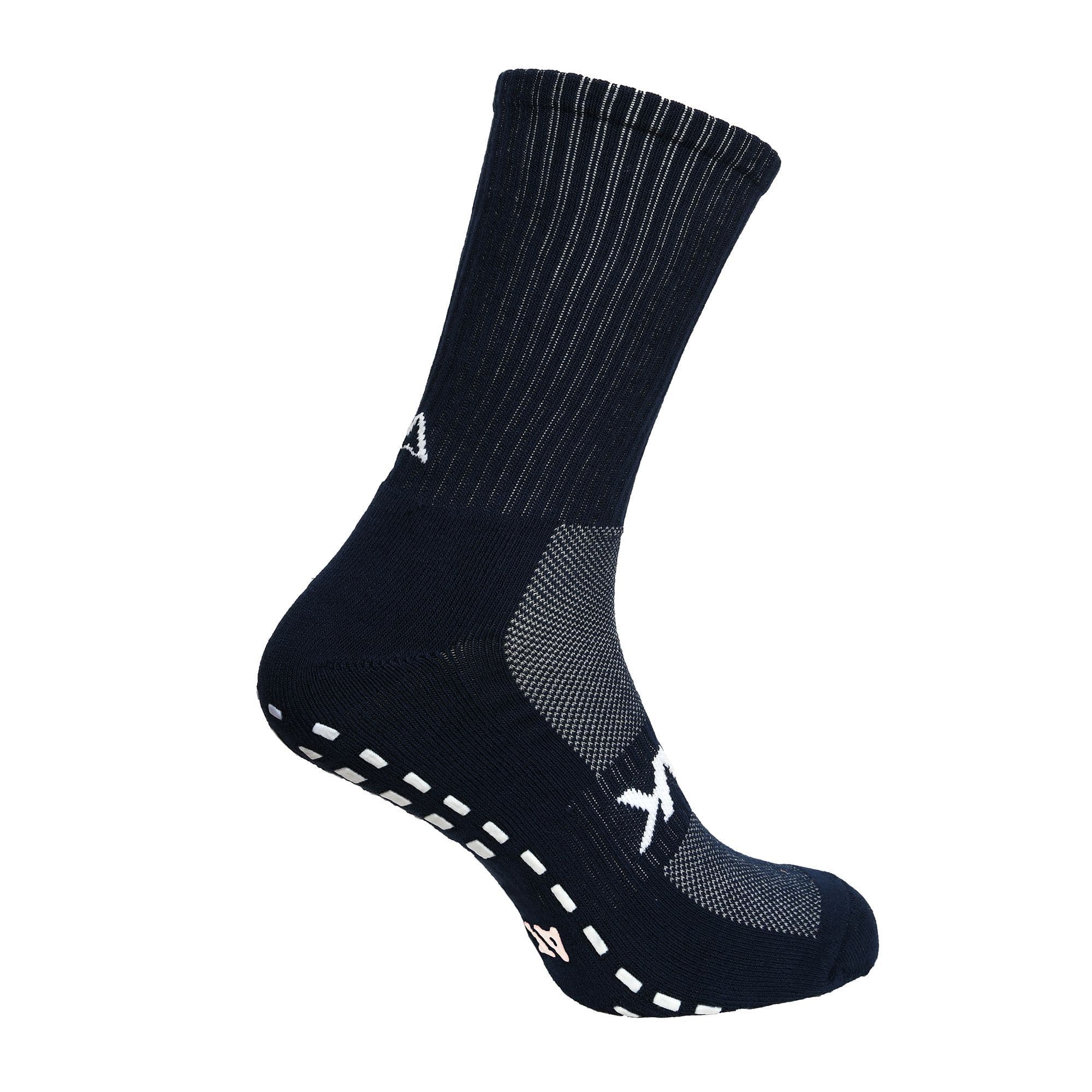 Atak Shox Mid-Leg Grip Socks Navy