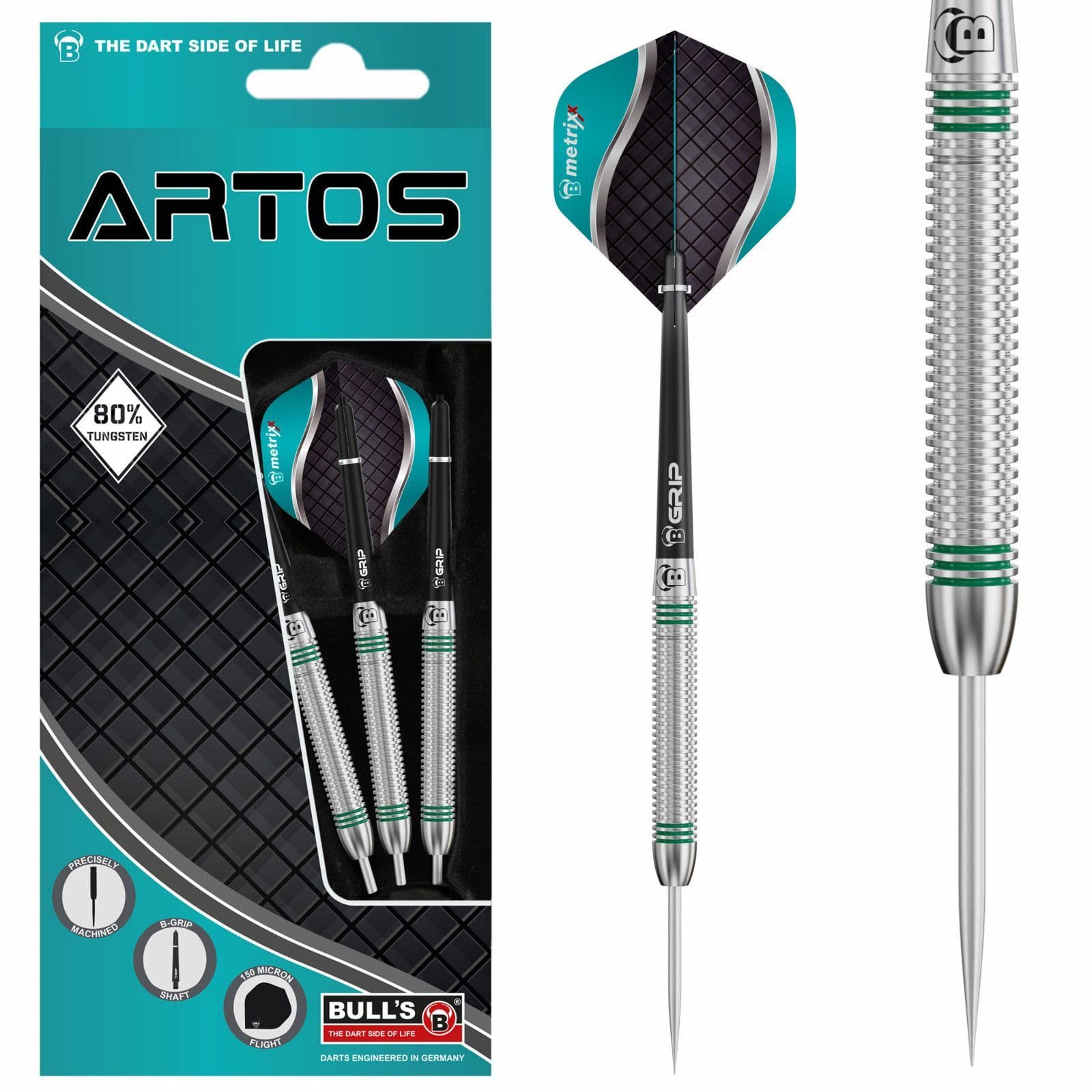 Bulls Artos AR1 Steel Darts - 24G