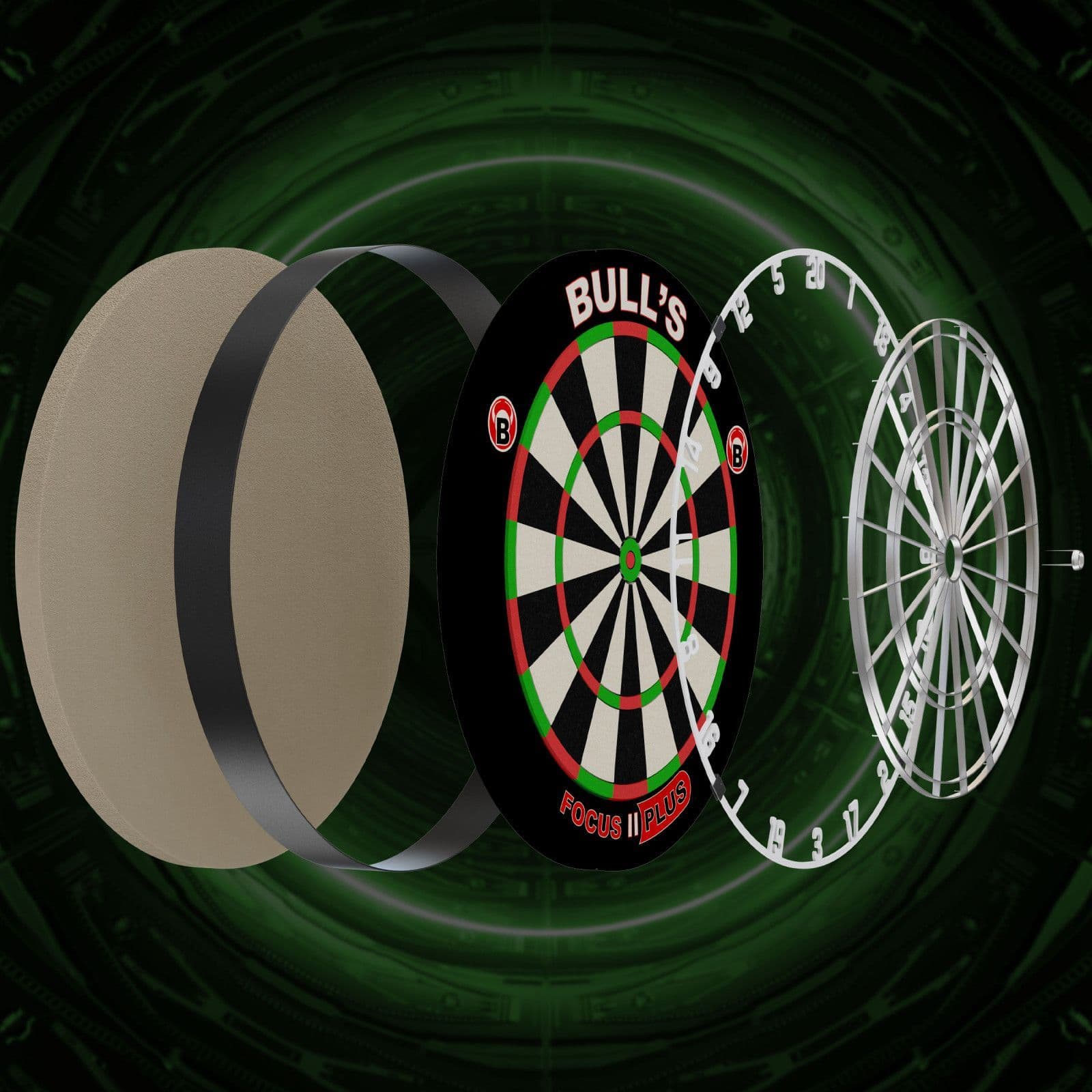 Bulls Focus II Plus Dartboard