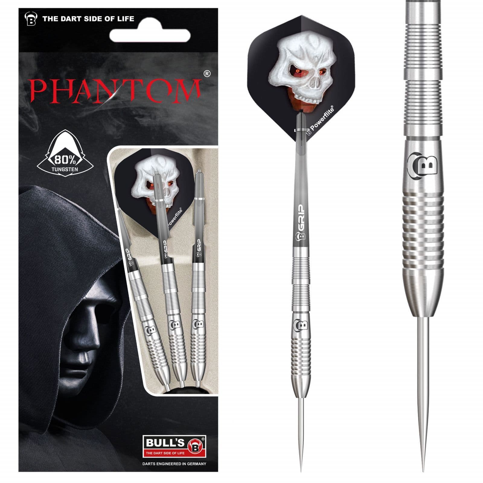 Bulls Phantom PT4 Steel Darts - 24G