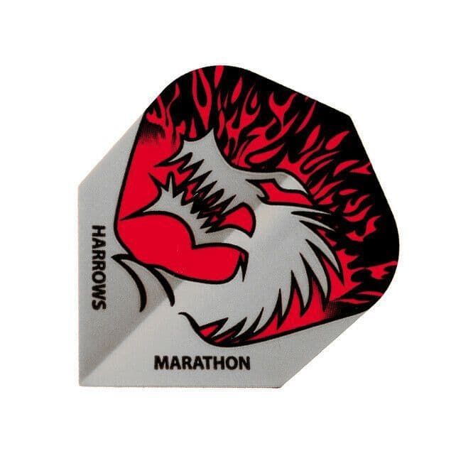 Dart Flights HARROWS MARATHON Standard Shape EXTRA STRONG 100 MICRON 9 flights