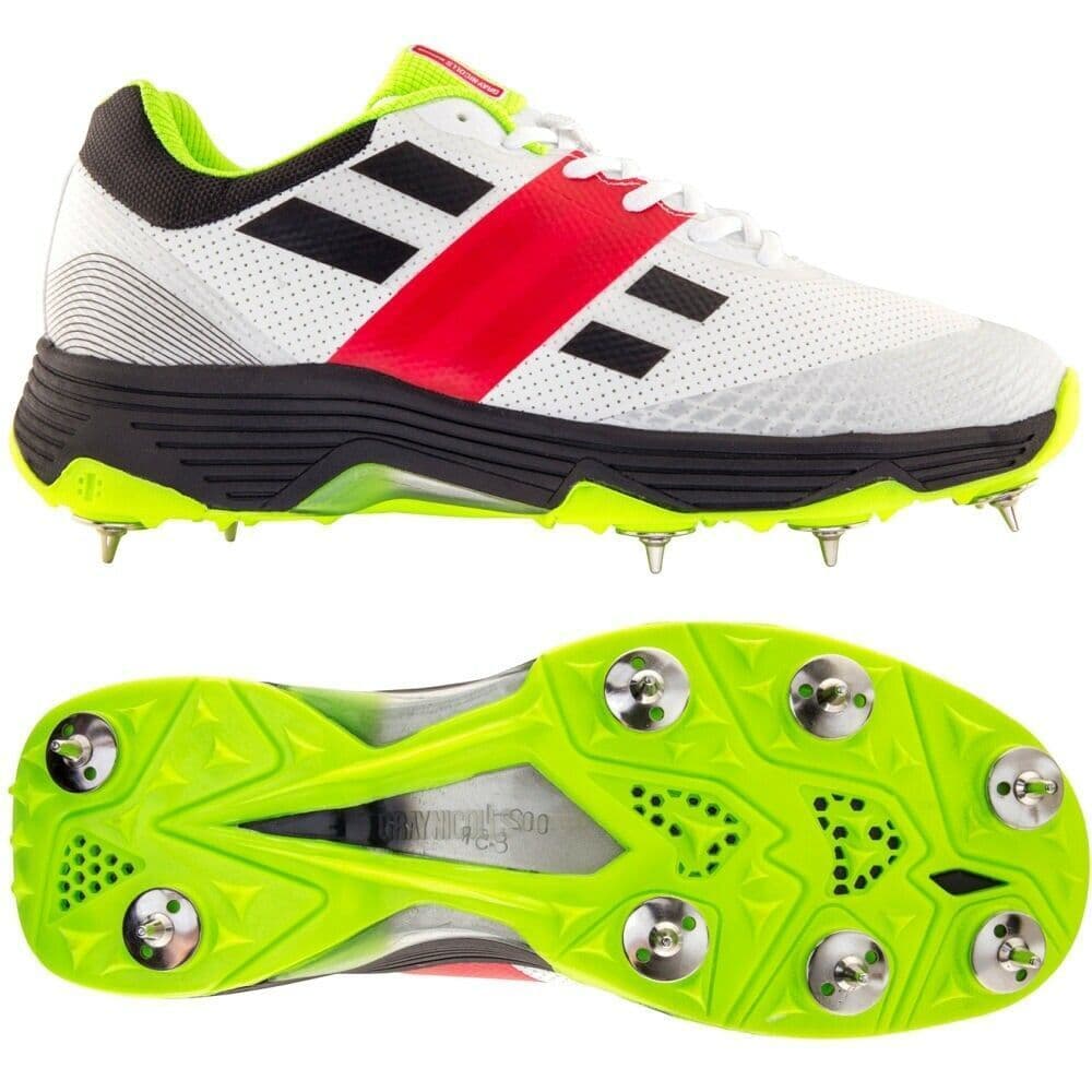 Gray-Nicolls Players Spike Cricket Shoes . Breathable with Airflow X Footbed