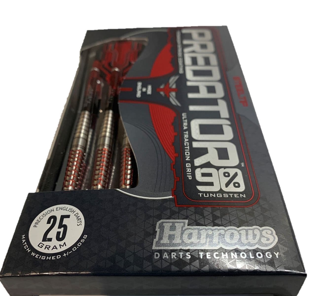 Harrows Special Edition Predator 90% Tungsten Steel Tip Darts 24g Or 25g