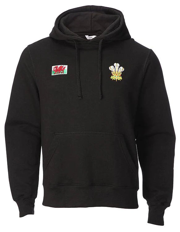 Wales Black Rugby Hoodie