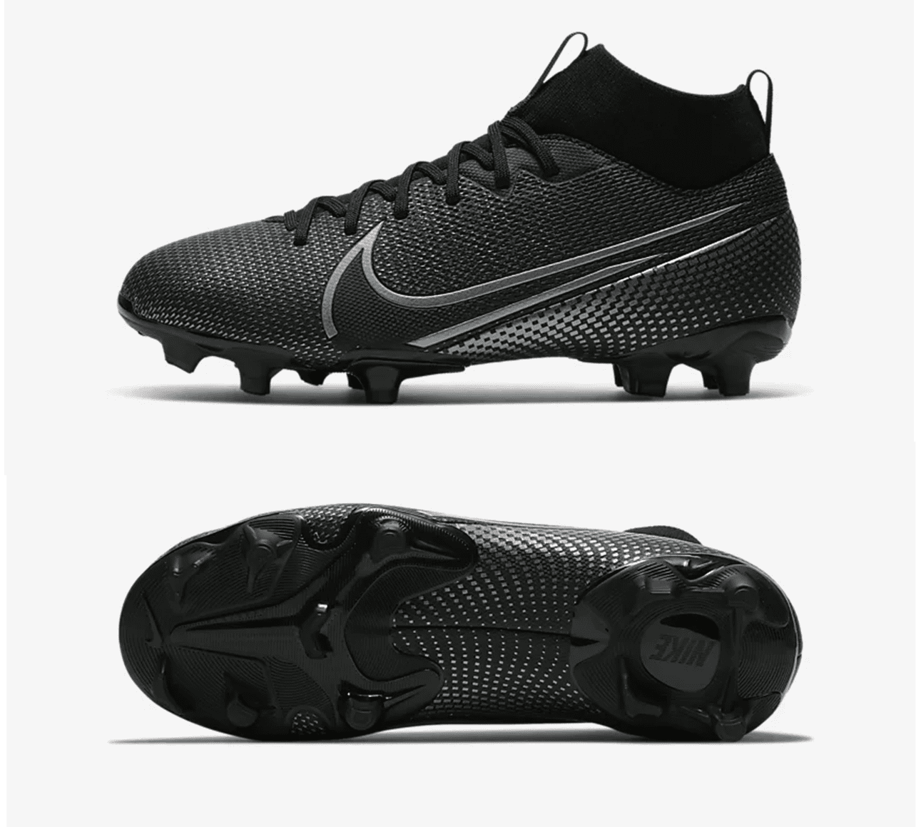 Nike Junior Mercurial Superfly 7 Academy MG Black Football Boots