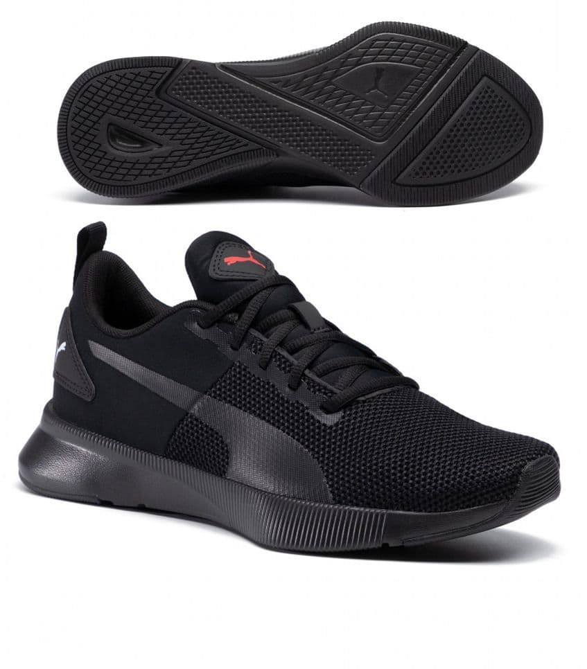 Puma Flyer Runner Black Running Trainers